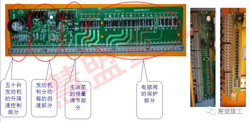 三一泵車?yán)想姎庀到y(tǒng)電路板